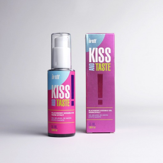 Массажный гель для тела Kiss and Taste - 55 мл. - INTT - купить с доставкой в Бийске