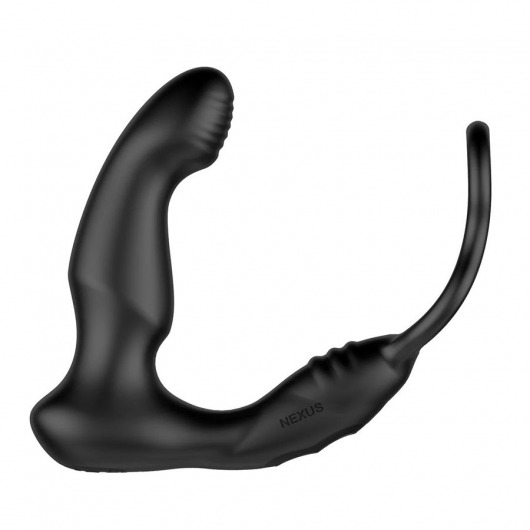 Черный двухмоторный массажер простаты Nexus Simul8 Wave Edition - Nexus Range - в Бийске купить с доставкой
