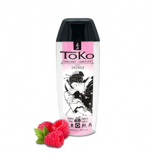Интимная смазка TOKO Aroma Raspberry Feeling с ароматом малины - 165 мл. - Shunga - купить с доставкой в Бийске