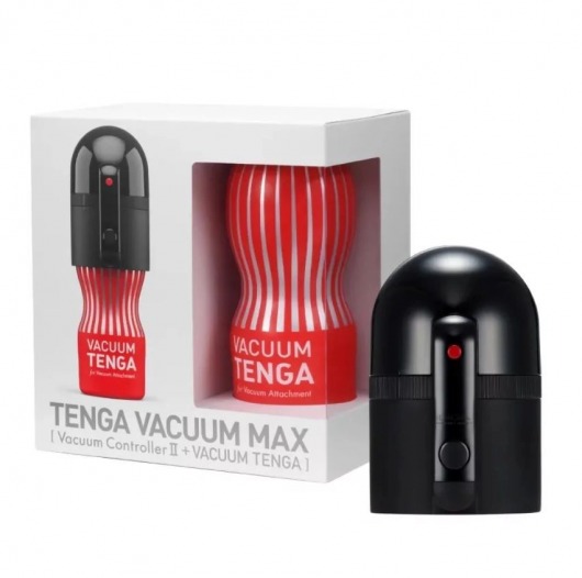 Набор Tenga Vacuum Max: мастурбатор и устройство для создания вакуума - Tenga - в Бийске купить с доставкой Набор Tenga Vacuum Max: мастурбатор и устройство для создания вакуума - Tenga - в Бийске купить с доставкой