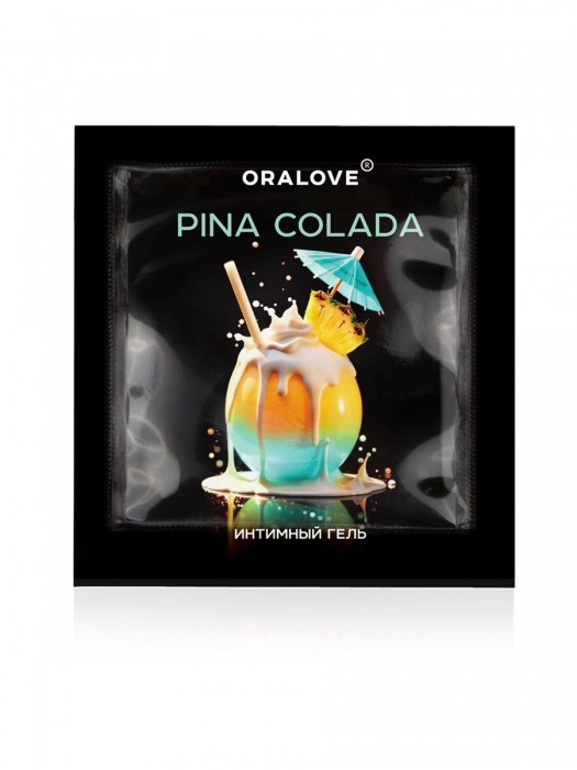 Саше съедобной оральной смазки OraLove с ароматом пина колада - 3 гр. - Биоритм - купить с доставкой в Бийске