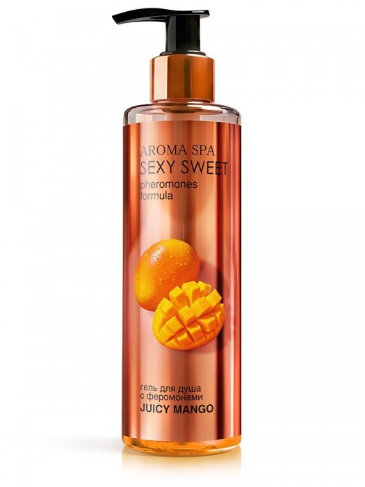 Гель для душа с феромонами и ароматом манго Juicy Mango - 200 мл. -  - Магазин феромонов в Бийске