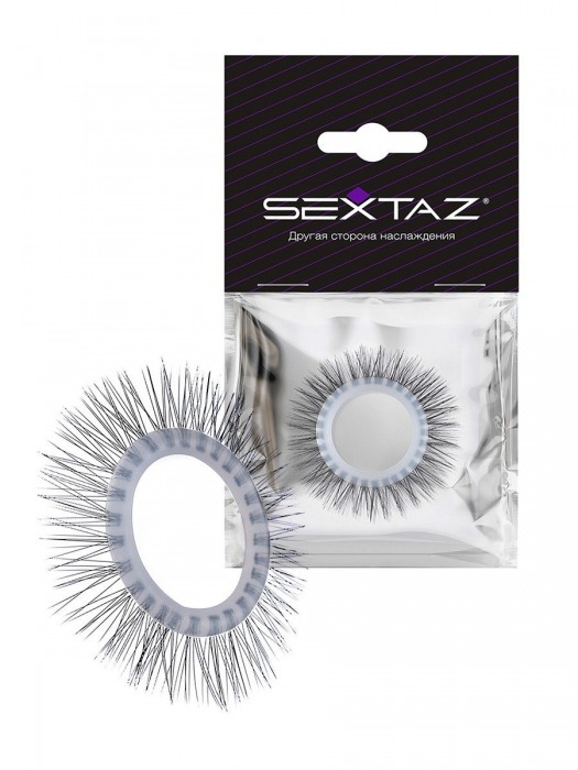 Круглое эрекционное кольцо с «ресничками» - Sextaz - в Бийске купить с доставкой