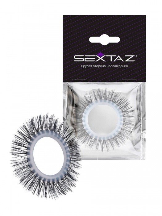 Круглое эрекционное кольцо с длинными «ресничками» - Sextaz - в Бийске купить с доставкой
