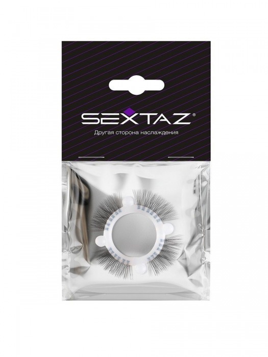 Эластичное кольцо с «ресничками» и 4 шариками - Sextaz - в Бийске купить с доставкой