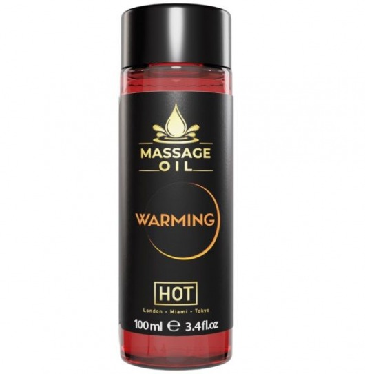Массажное масло с согревающим эффектом Massage Oil Warming - 100 мл. - HOT - купить с доставкой в Бийске