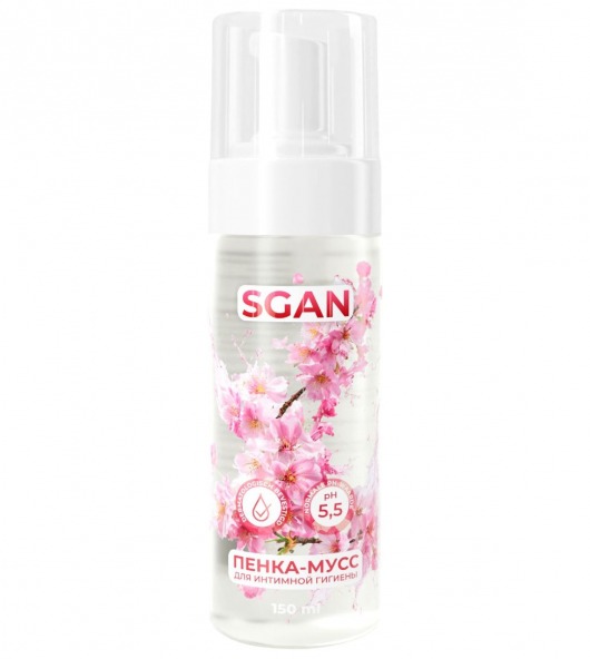 Пенка-мусс для интимной гигиены SGAN с пребиотиками - 150 мл. - SGAN - купить с доставкой в Бийске