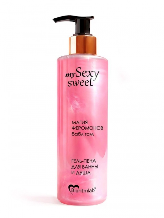 Гель-пена для ванны и душа Sexy Sweet с феромонами и ароматом бабл-гам - 200 мл. -  - Магазин феромонов в Бийске