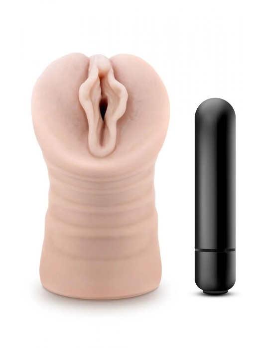 Телесный мастурбатор-вагина Destini - Blush Novelties - в Бийске купить с доставкой