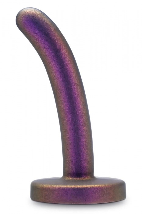 Фиолетовая насадка с гладкой поверхностью Surrender 4.75 Inch Beginner Pegging Dildo - 12 см. - Blush Novelties - купить с доставкой в Бийске