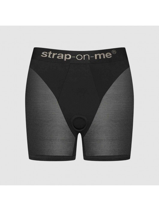 Трусики-шорты для фиксации насадок Strap-on-me Harness Lingerie Halo - size S - Strap-on-me - купить с доставкой в Бийске