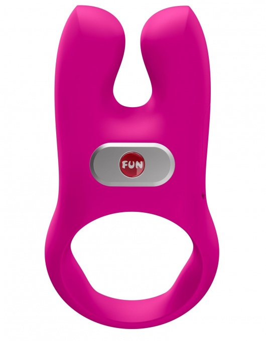 Лиловое эрекционное виброкольцо Nos - Fun Factory - в Бийске купить с доставкой