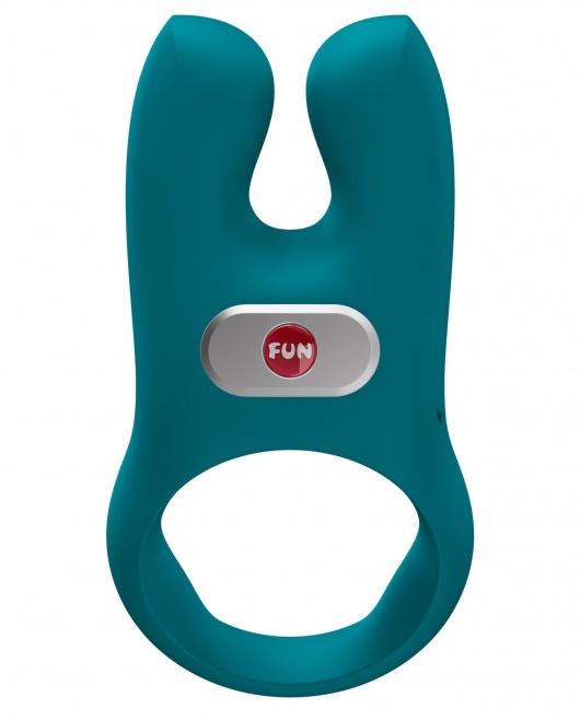 Зеленое эрекционное виброкольцо Nos - Fun Factory - в Бийске купить с доставкой