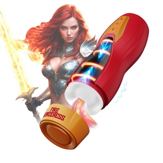 Интерактивный мастурбатор Solara с нагревом, вибрацией и поступательными движениями - Shots Media BV - в Бийске купить с доставкой