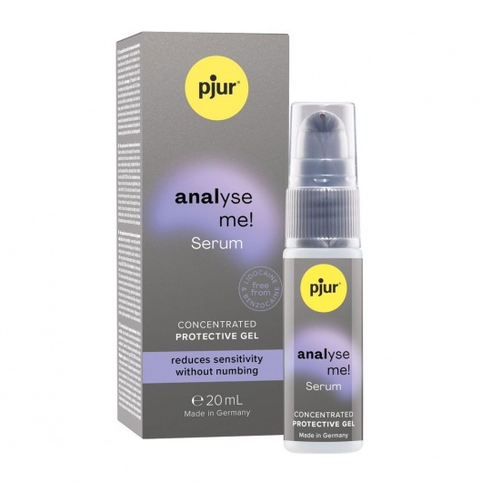Расслабляющая анальная сыворотка pjur Analyse Me Serum - 20 мл. - Pjur - купить с доставкой в Бийске