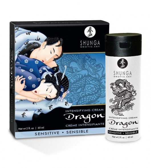 Интимный мужской крем SHUNGA DRAGON SENSITIVE - 60 мл. - Shunga - купить с доставкой в Бийске