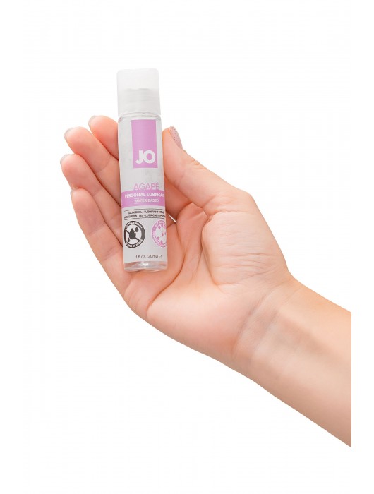Лубрикант на водной основе для женщин JO AGAPE ORIGINAL - 30 мл. - System JO - купить с доставкой в Бийске