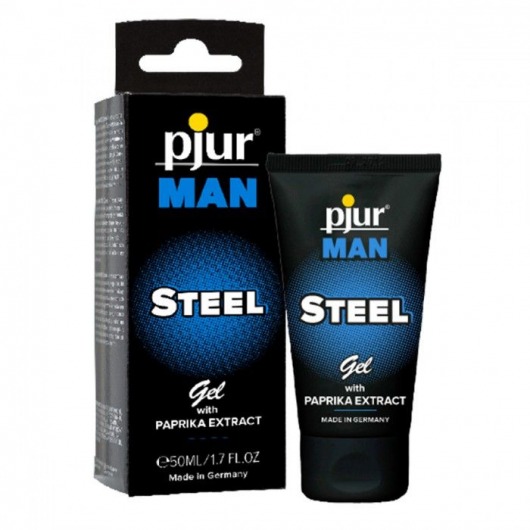 Эрекционный гель для пениса pjur MAN Steel Gel - 50 мл. - Pjur - купить с доставкой в Бийске