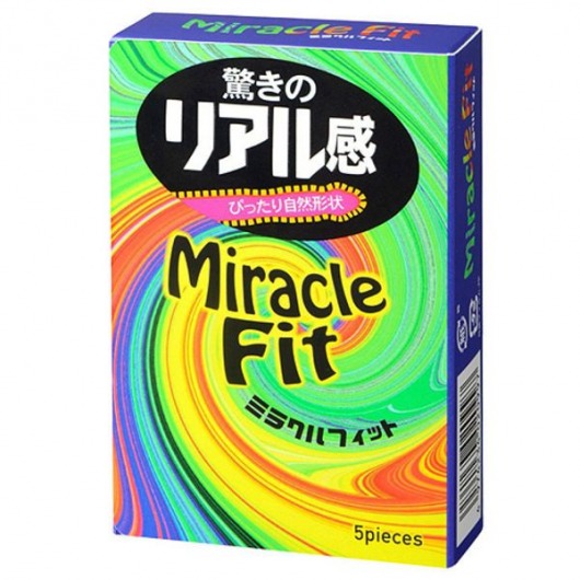 Презервативы Sagami Xtreme Miracle Fit - 5 шт. - Sagami - купить с доставкой в Бийске