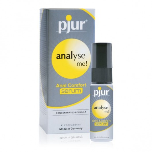 Анальный спрей pjur ANALYSE ME Serum - 20 мл. - Pjur - купить с доставкой в Бийске