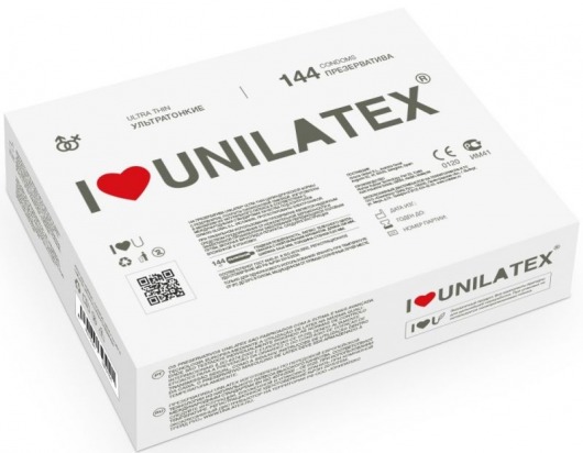 Ультратонкие презервативы Unilatex Ultra Thin - 144 шт. - Unilatex - купить с доставкой в Бийске