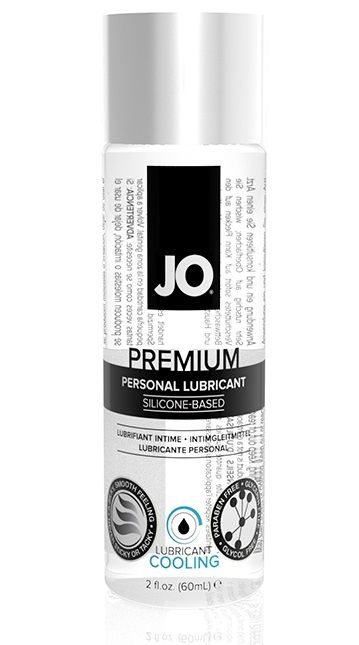 Охлаждающий лубрикант на силиконовой основе JO Personal Premium Lubricant Cooling - 60 мл. - System JO - купить с доставкой в Бийске