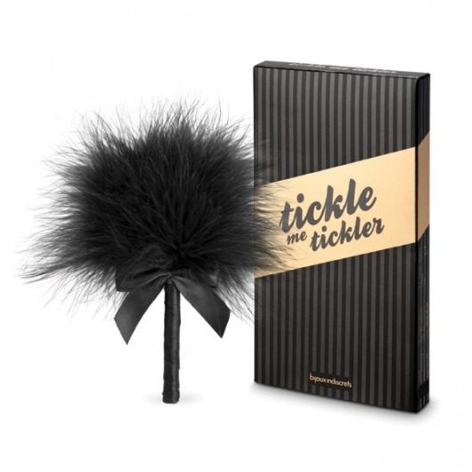 Пуховка для эротических игр Tickle Me Tickler - Bijoux Indiscrets - купить с доставкой в Бийске