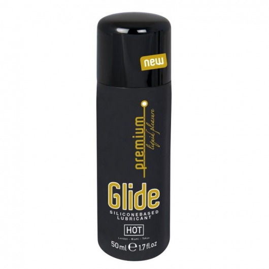 Интимный гель на силиконовой основе Premium Glide - 50 мл. - HOT - купить с доставкой в Бийске