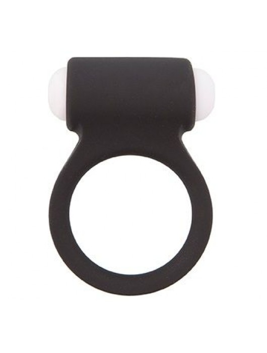 Чёрное эрекционное виброкольцо LIT-UP SILICONE STIMU RING 3 BLACK - Dream Toys - в Бийске купить с доставкой