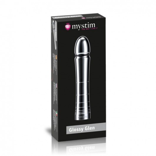 Фаллоимитатор для электростимуляции Glossy Glen Dildo - 14 см. - MyStim - купить с доставкой в Бийске