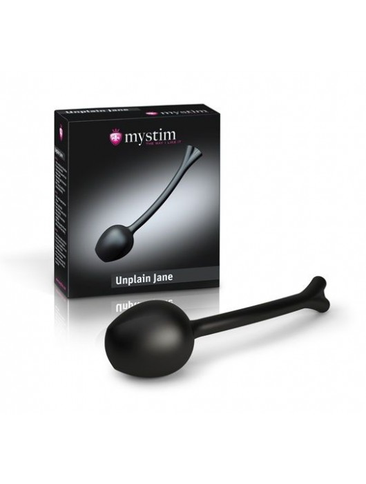Вагинальный шарик с электростимуляцией Unplain Jane - MyStim - купить с доставкой в Бийске