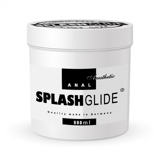 Анальный гель на водной основе SPLASHGLIDE ANAL ANESTHETIC FIST SIZE - 600 мл. - Splashglide - купить с доставкой в Бийске