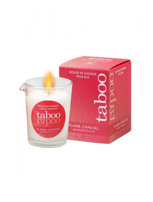 Массажное аромамасло с афродизиаками для женщин RUF Taboo Plaisir charnel - 60 гр. - RUF - купить с доставкой в Бийске