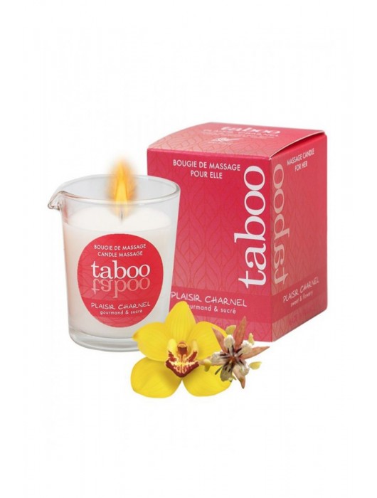 Массажное аромамасло с афродизиаками для женщин RUF Taboo Plaisir charnel - 60 гр. - RUF - купить с доставкой в Бийске