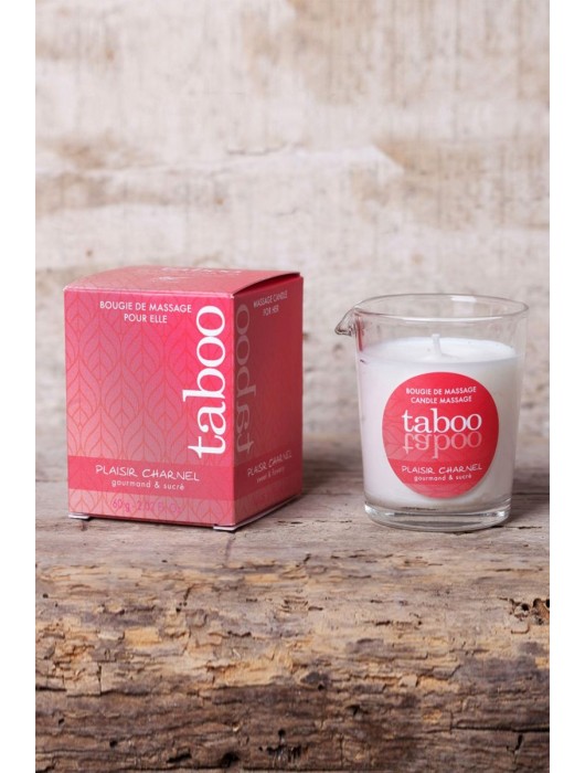 Массажное аромамасло с афродизиаками для женщин RUF Taboo Plaisir charnel - 60 гр. - RUF - купить с доставкой в Бийске