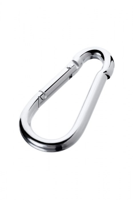 Серебристый карабин TOYFA Metal - ToyFa - купить с доставкой в Бийске