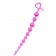 Розовая силиконовая анальная цепочка Long Sweety - 34 см. - ToyFa в Бийске Розовая силиконовая анальная цепочка Long Sweety - 34 см. - ToyFa