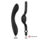 Черный вибратор с пультом-часами Anne s Desire Curve G-Spot Vibe Wireless Watchme - 20,5 см. - DreamLove купить в Бийске с доставкой в Orgasmix.ru Черный вибратор с пультом-часами Anne s Desire Curve G-Spot Vibe Wireless Watchme - 20,5 см. - DreamLove