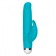 Голубой вибратор-кролик The Mini Rabbit - 13,9 см. - The Rabbit Company купить в Бийске с доставкой в Orgasmix.ru Голубой вибратор-кролик The Mini Rabbit - 13,9 см. - The Rabbit Company