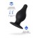 Черная анальная втулка Spade M - 10 см. - Erotist Adult Toys в Бийске Черная анальная втулка Spade M - 10 см. - Erotist Adult Toys