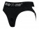 Черные трусики для насадок Heroine Lingerie Harness - size M - Strap-on-me - купить с доставкой в Бийске