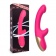 Розовый изогнутый вибромассажер - 20,3 см. - I-MOON купить в Бийске с доставкой в Orgasmix.ru Розовый изогнутый вибромассажер - 20,3 см. - I-MOON