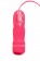 Розовая вибровтулка с выносным пультом управления вибрацией 	POPO Pleasure - 11,9 см. - POPO Pleasure