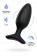 Черная анальная втулка LOVENSE Hush 2 (M) - 13,5 см. - Lovense