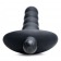 Черные анальные бусы с вибрацией и пультом ДУ 28X Remote Control Vibrating Silicone Anal Beads - 19 см. - XR Brands