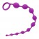 Лиловая анальная цепочка Beaded Adventure - 35,5 см. - Selopa в Бийске Лиловая анальная цепочка Beaded Adventure - 35,5 см. - Selopa