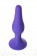 Фиолетовая анальная втулка Toyfa A-toys - 10,2 см. - A-toys