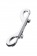 Серебристый двухсторонний карабин TOYFA Metal - ToyFa - купить с доставкой в Бийске Серебристый двухсторонний карабин TOYFA Metal - ToyFa - купить с доставкой в Бийске
